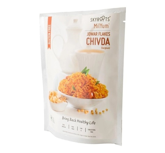 Sky Roots Jowar Flakes Chivda (Pack of 2)