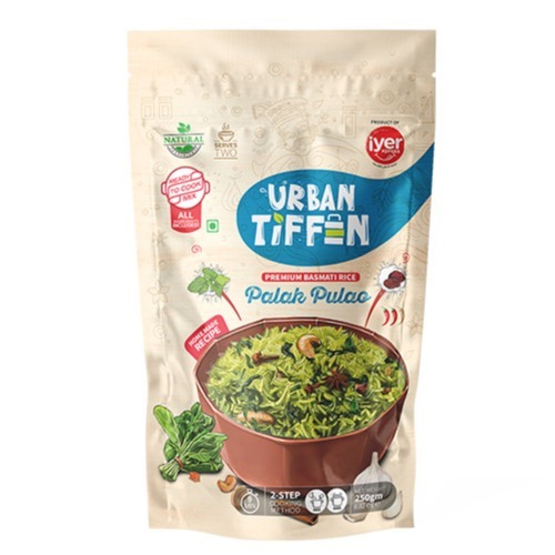 Palak Pulao by Urban tiffin