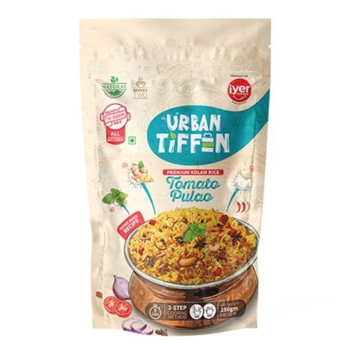 Tomato Pulao by Urban tiffin